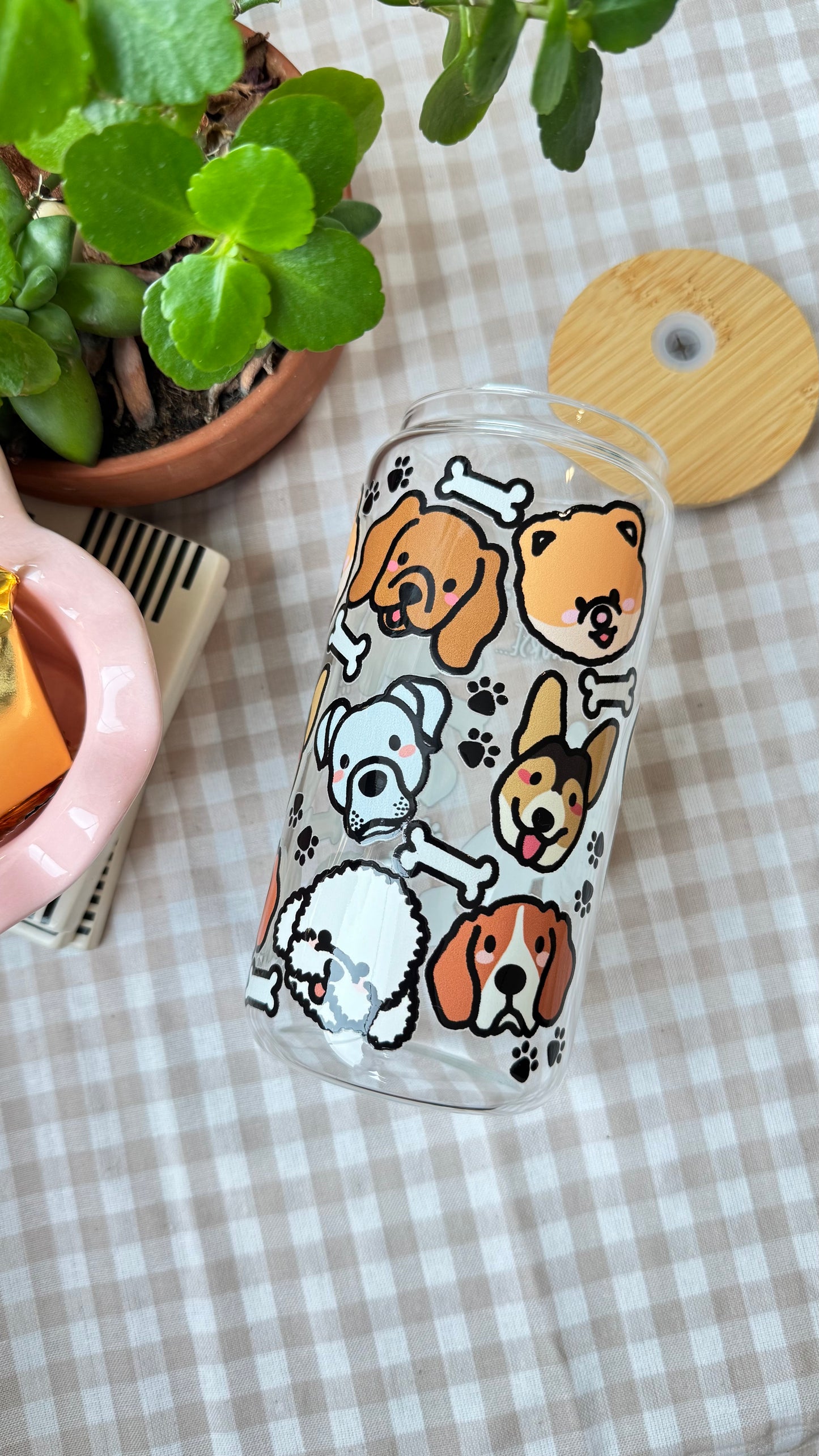 I'm Not Just A Nurse, I'm A Fur Mama - 16 oz Glass Cup
