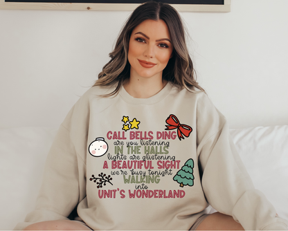 Call Bells Ring Nurse Crew Neck Sweatshirt