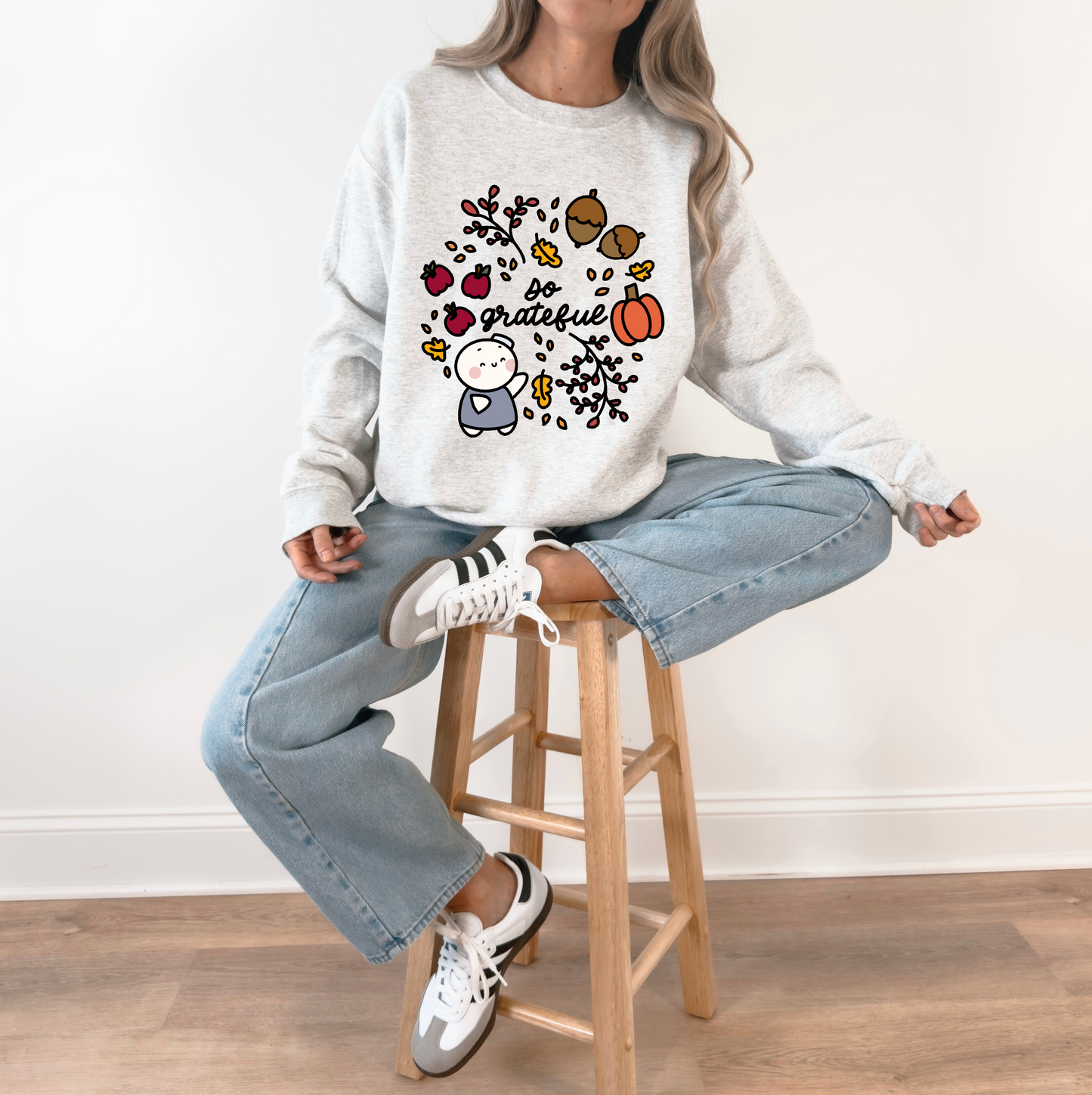 So Grateful Nurse Crew Neck Sweatshirt
