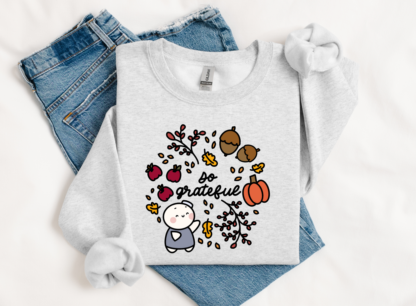 So Grateful Nurse Crew Neck Sweatshirt