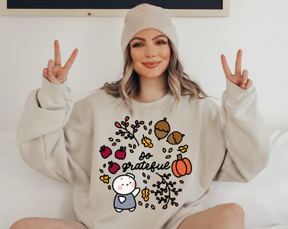 So Grateful Nurse Crew Neck Sweatshirt