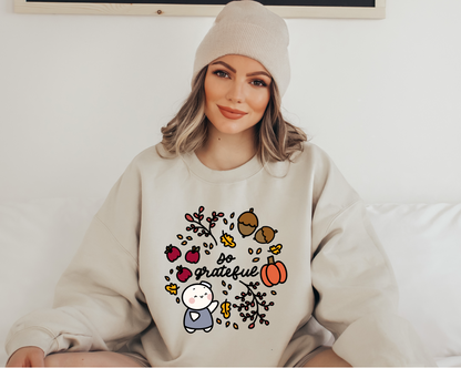 So Grateful Nurse Crew Neck Sweatshirt