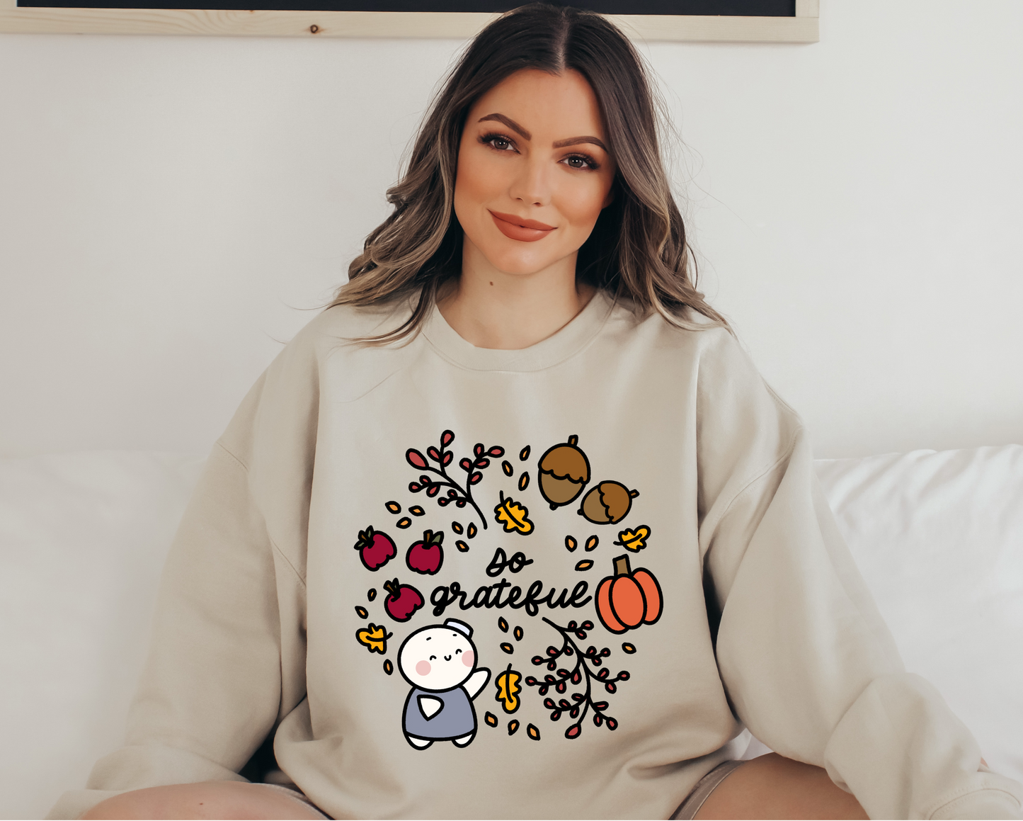 So Grateful Nurse Crew Neck Sweatshirt
