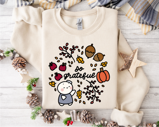 So Grateful Nurse Crew Neck Sweatshirt