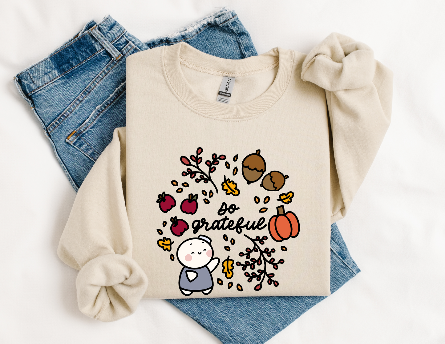 So Grateful Nurse Crew Neck Sweatshirt