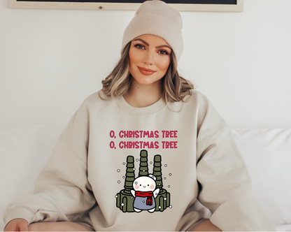 O Christmas Tree Nurse Crew Neck Sweatshirt