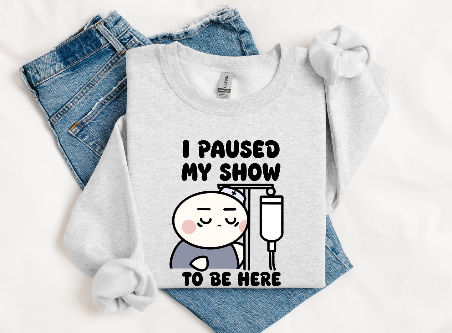 I Paused My Show To Be Here