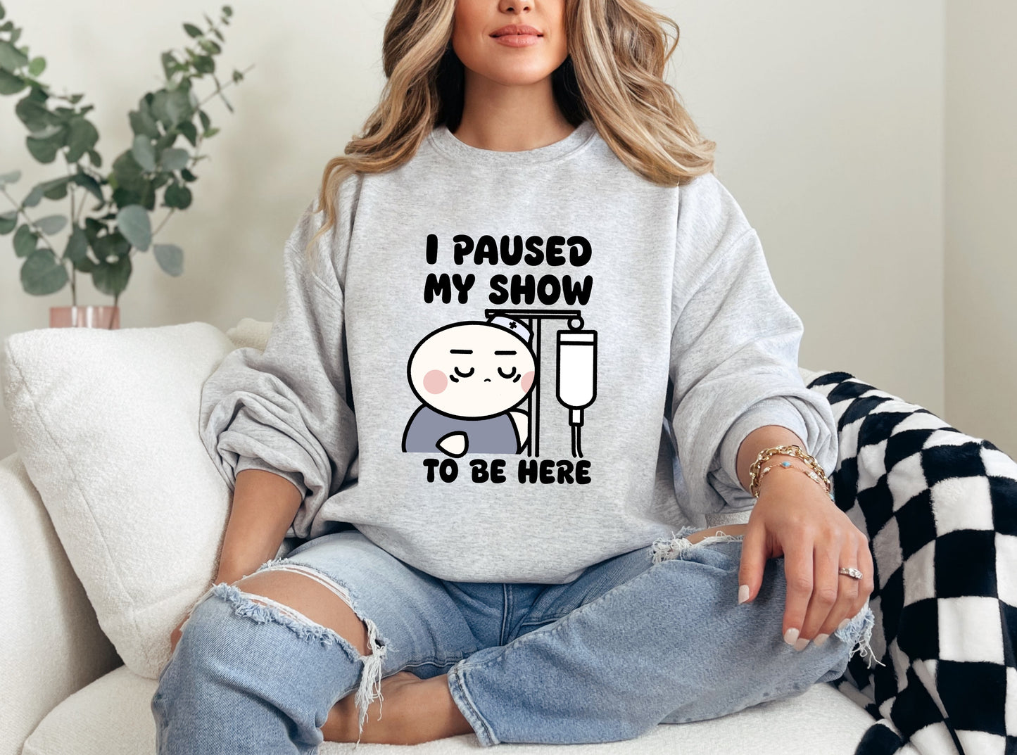 I Paused My Show To Be Here