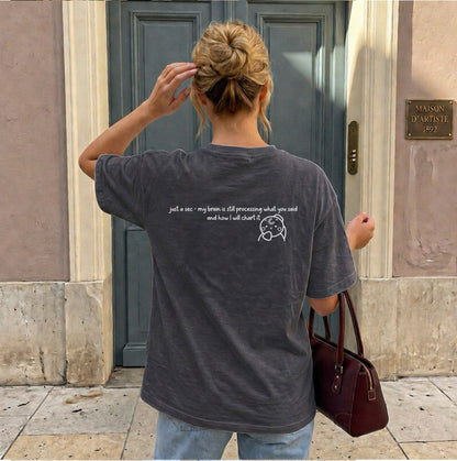 My Brain is Still Processing What You Said - Short sleeve shirt