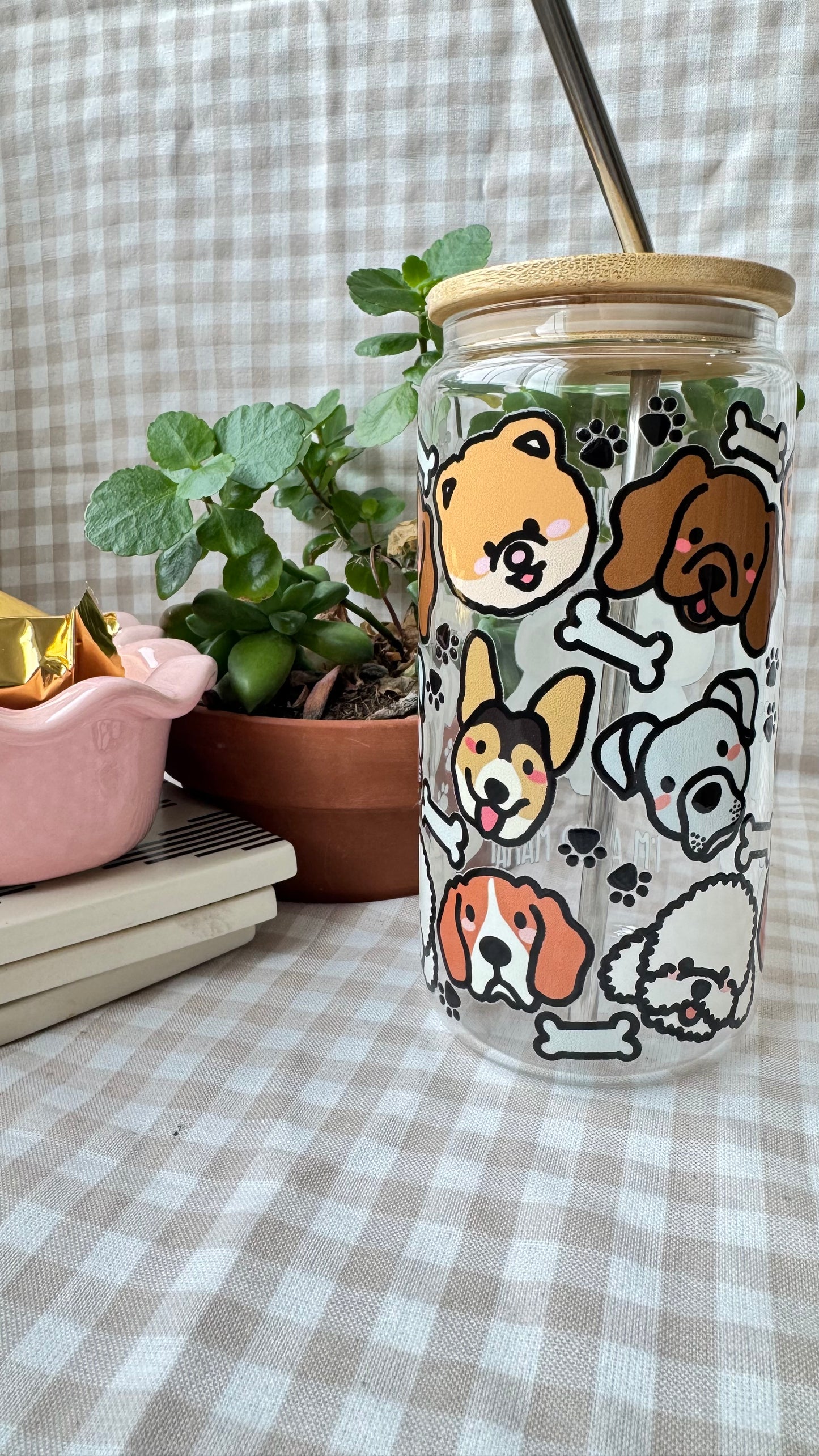 I'm Not Just A Nurse, I'm A Fur Mama - 16 oz Glass Cup