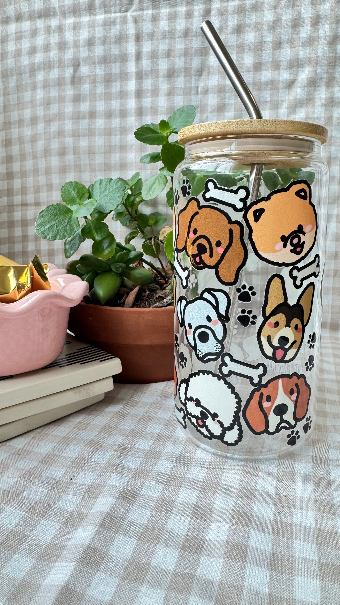 I'm Not Just A Nurse, I'm A Fur Mama - 16 oz Glass Cup