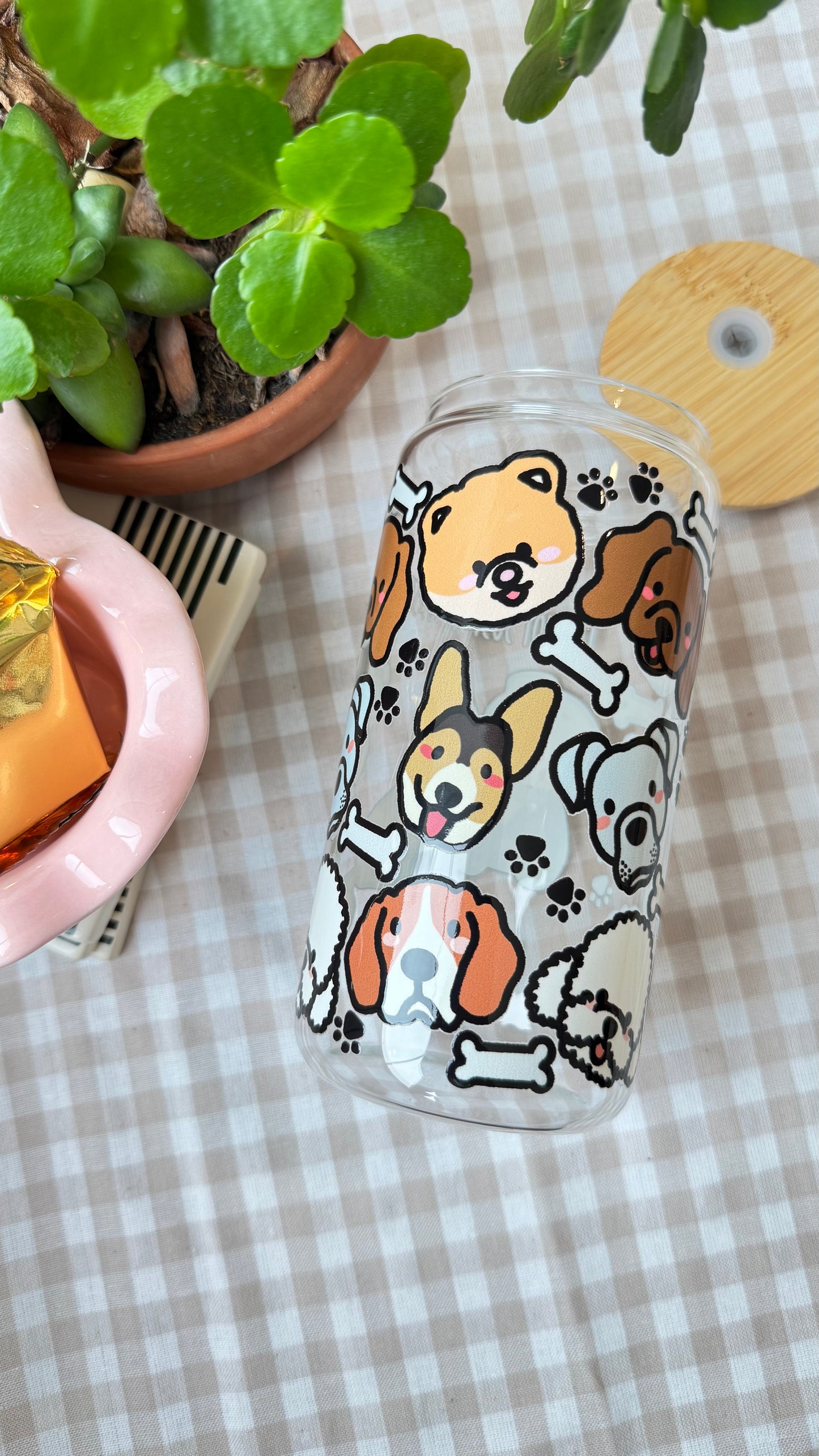 I'm Not Just A Nurse, I'm A Fur Mama - 16 oz Glass Cup